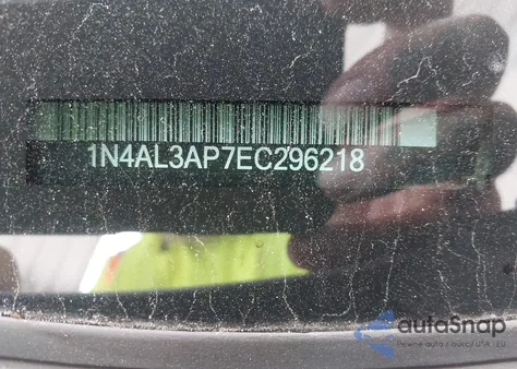 2014 Nissan Altima 2.5 Sl из США, поврежденный, VIN 1N4AL3AP7EC296218